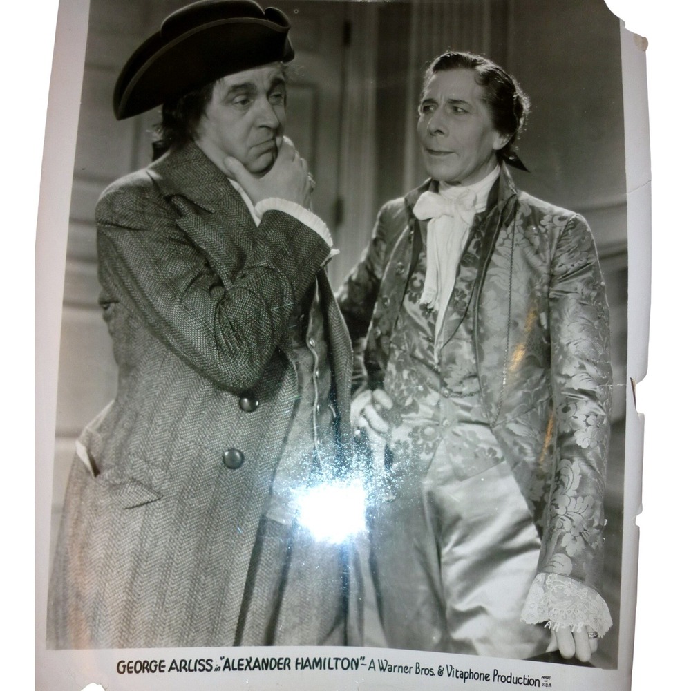 1931‎ George Arliss Alexander Hamilton Photo George Washington Movie Still
